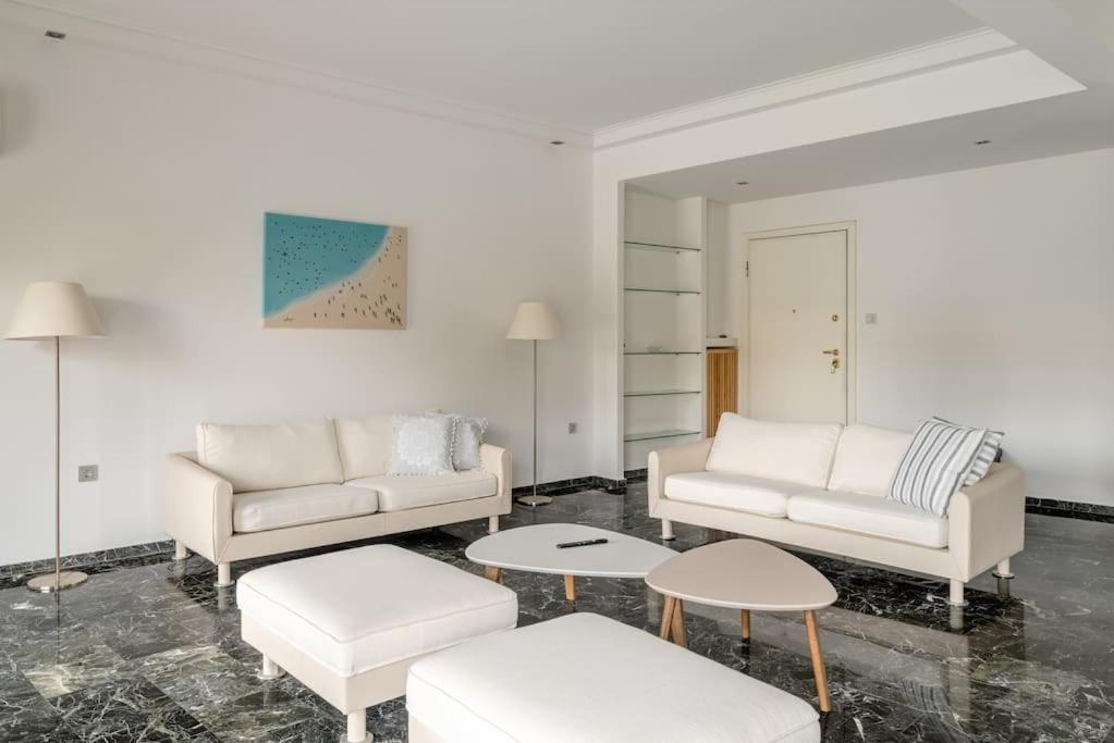 Elegant 2Bd Evelpidon Apartment Atenas Exterior foto